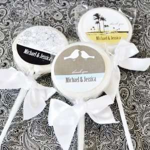   Personalized Lollipop Favors (Set of 24): Health & Personal Care