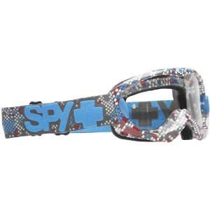  Spy Optic Alloy Goggles (WHT W/COLORED SCALES) Automotive