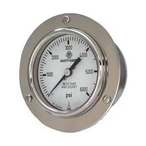 McDaniel 2.5600psi 1/4 Panel All Ss Glyfil Safety Gage:  