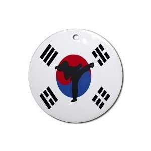  Tae Kwon Do Kicker Keepsake Ornament