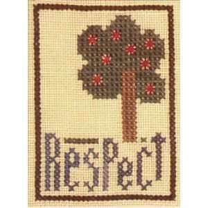  Inspiration Respect (cross stitch) Arts, Crafts & Sewing