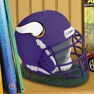  Minnesota Vikings Helmet / Cap Bank: Sports & Outdoors