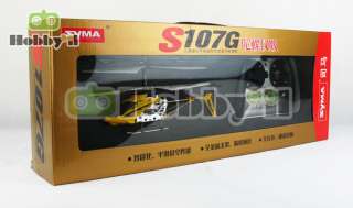 RC Helicopter S107G S107 G Original SYMA 3CH with GYRO  