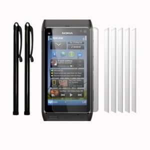  NOKIA N8 TOUCHSCREEN ACCESSORY PACK   6 SCREEN PROTECTORS 