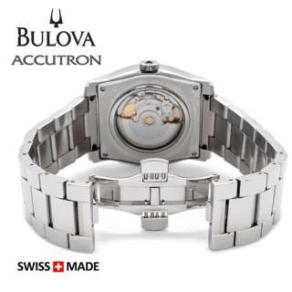 Bulova Accutron 63B015 ETA 2824 2 Swiss Made Mens Automatic Watch $ 