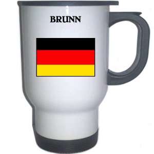  Germany   BRUNN White Stainless Steel Mug Everything 