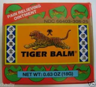 NEW IN BOX TIGER BALM RED PAIN RELIEVING OINTMENT 18G  