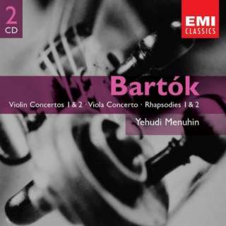  BartokViolin Concertos, Viola Concerto, Rhapsodies 