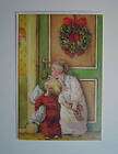 Lisi Martin Swedish Christmas Card Boy Girl Door 1986 items in Life is 