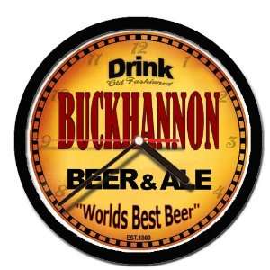  BUCKHANNON beer and ale cerveza wall clock: Everything 