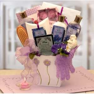  Just for Mom Lavender Bath and Body Gift Basket 