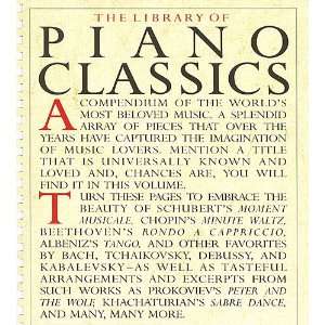    Library of Piano Classics   Piano Solo   Book Musical Instruments