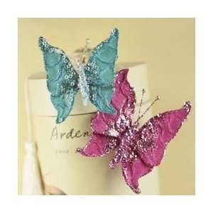   Flowers Butterfly Kiss W/Metal Clip 2/Pkg Sweet Fairy; 3 Items/Order