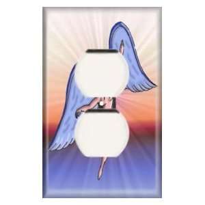    Single Duplex Outlet Plate   Angel Swan Song