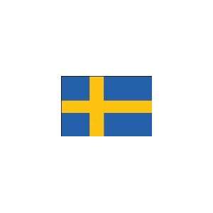  4 ft. x 6 ft. Sweden Flag with Brass Grommets Patio, Lawn 