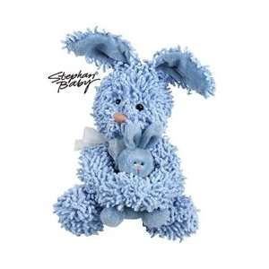    Stephan Baby Nubs Mama Blue Bunny With Baby Bunny: Toys & Games