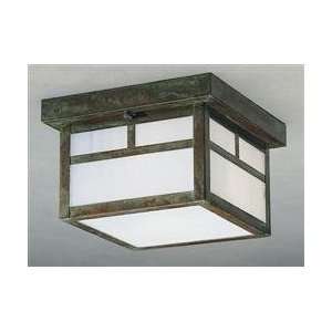   Mission Craftsman / Mission Flushmount Ceiling Fixture from the Missi