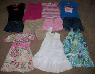Girls Trendy Summer Clothes Lot Size 7 8 GAP JUSTICE TCP  