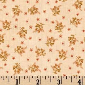  45 Wide Harvest Moon Tiny Clusters Tan Fabric By The 