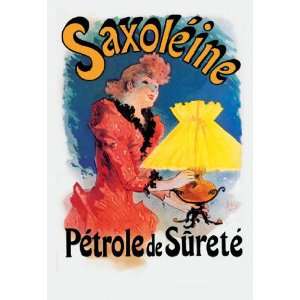  Saxoline   Petrole de Surete 28x42 Giclee on Canvas