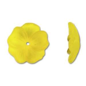  Matte Light Yellow Resin Buttercup Flower Arts, Crafts & Sewing