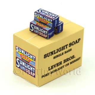 Sunlight Soap Single Bar Stock Box And 3 Boxes  