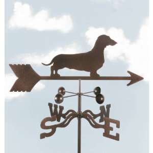  Daschund Weathervane: Patio, Lawn & Garden