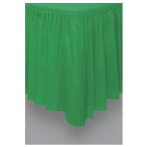  Emerald Green Plastic Table Skirts: Toys & Games