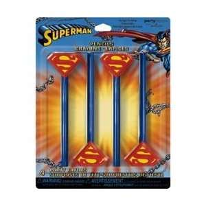  Superman Returns Pencils   4 Count Toys & Games