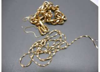   grams Solid 14K Gold Not Scrap Bracelet Necklace Chain Jewelry NR 16 G