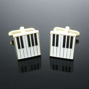 Piano Keyboard Cufflinks