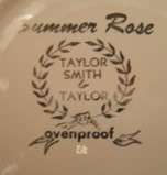 Taylor Smith & Taylor Summer Rose Dinner Plate  