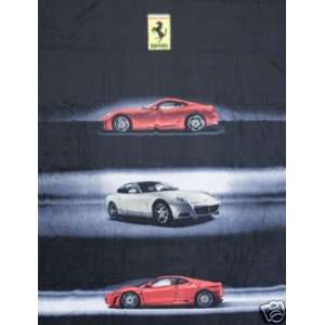  Ferrari Road Cars Blanket