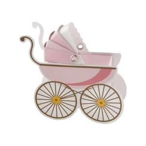  Classic Pink Pram Favor Boxes (set of 24): Everything Else