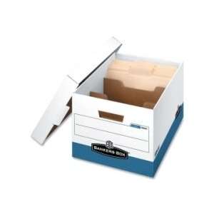   Box R Kive Divider Box   White And Blue   FEL0083601: Office Products