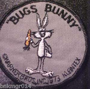 1973 Warner Bros Inc Bugs Bunny Patch  