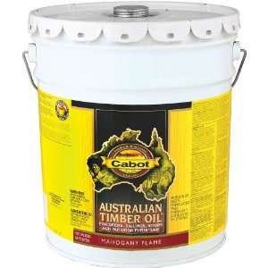 Cabot 5G Mahogany Flame Australian Timber Oil 5pk=25Gal (Commercial 