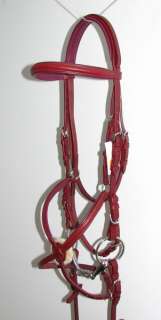 Beautiful FSS Designed German Leather Bridle with Comfort Padded 