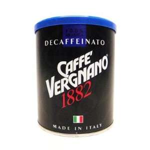 Caffe Vergnano Espresso Decaffeinated Grocery & Gourmet Food