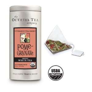 Octavia Pomegranate Organic White Tea: Grocery & Gourmet Food