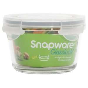 Glass Lock Food Storage by Snapware   1.3 Cup Round:  Home 
