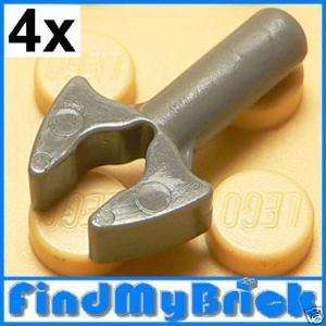 Lego 4x Robot Minifigure Hand Clip Mechanical Claw  DBG  