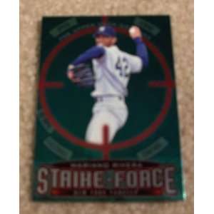   Mariano Rivera # 69 MLB Baseball Strike Force Card: Sports & Outdoors