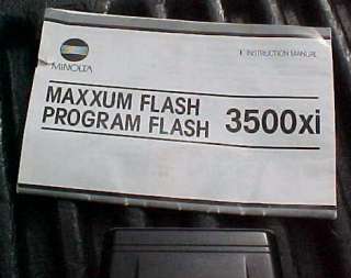 Konica Minolta Maxxum 3500xi Regular Flash 43325731457  