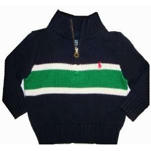    Polo by Ralph Lauren Infant Baby Boys Sweater Navy 9 Months: Baby