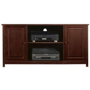  Mission style Tv Stand With Wood Doors: Home & Kitchen