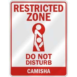   ZONE DO NOT DISTURB CAMISHA  PARKING SIGN: Home Improvement