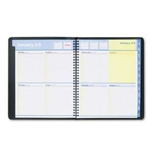   Weekly/Monthly Appointment Book, Black, 8 x 9 7/8, 2012: Electronics