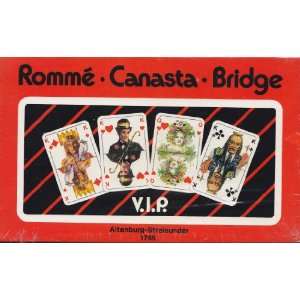  Rommé Canasta Bridge V.I.P. Cards: Sports & Outdoors