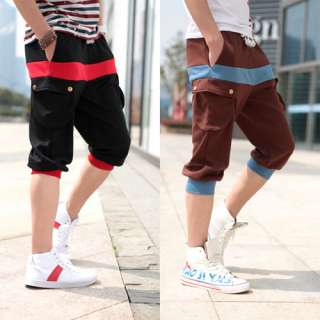 NWT Mens Casual Sport Dance Trousers Training Baggy Jogging Short 